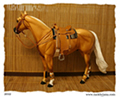 Western tack set made for model horses by Jana Skybova
